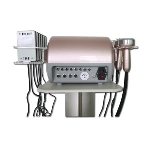 Rashin Nauyi 8 Pads Jiki Da Mitar Rediyo Mafi kyawun ƙwararrun ƙwararrun 40K Rf Fat Lipo Laser Ultrasound 6 In 1 Cavitation Machine