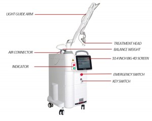 Factory Fractional CO2 Laser System 4D Fotona System Vaginal Tightening Scar remove Stretch Mark Removal Fractional CO2 laser machine