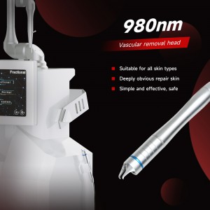 2in1 co2 fractional laser for vaginal treatment machine 980nm diode laser spider vein removal machine
