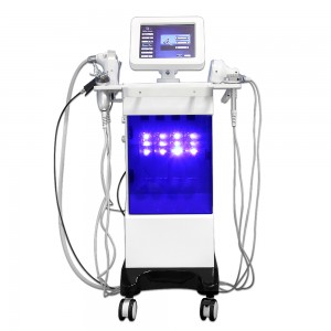 12 in 1 Water dermabrasion aqua peel facial removal black head Face lifting microdermabrasion beauty machine