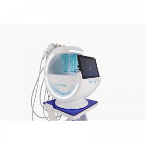 Izixhobo zeEsthetician 7 ku-1 smart ice blue plus hydra microdermabrasion dermabrasion water peel face machine