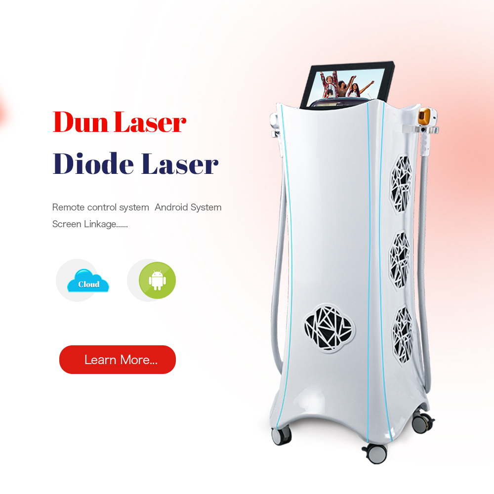 2023 Wasla Ġdida Android Sistema Diode Laser Tneħħija tax-xagħar 3 Wavelength 808 755 1064nm Magni tat-Tneħħija tax-Xagħar bil-Laser