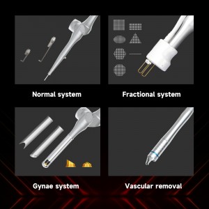 2in1 co2 fractional laser for vaginal treatment machine 980nm diode laser spider vein removal machine