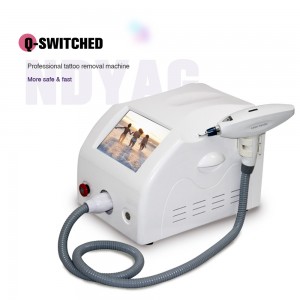 Portable Laser Carbon Peel Laser Q Switched ND YAG Laser Tattoo Removal Machine