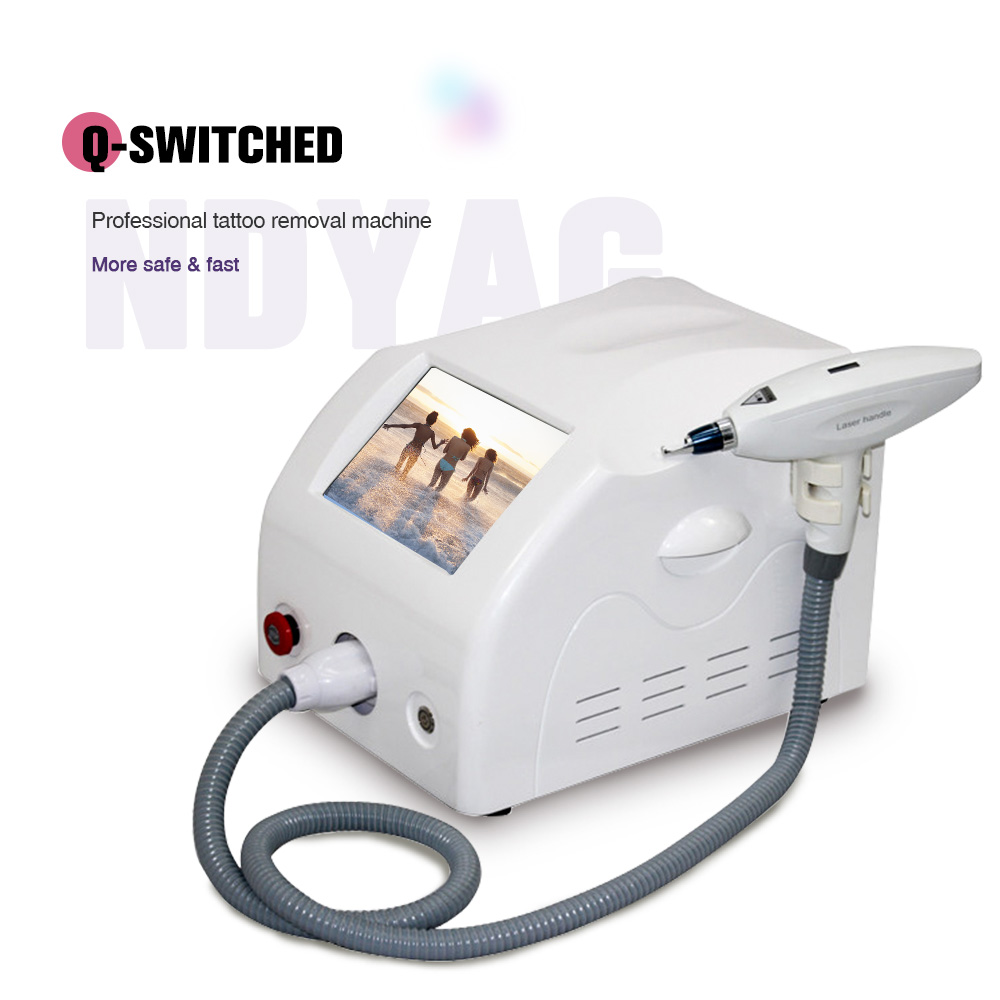 Portable Laser Carbon Peel Laser Q Switched ND YAG Laser Tattoo Removal Machine Featured Image