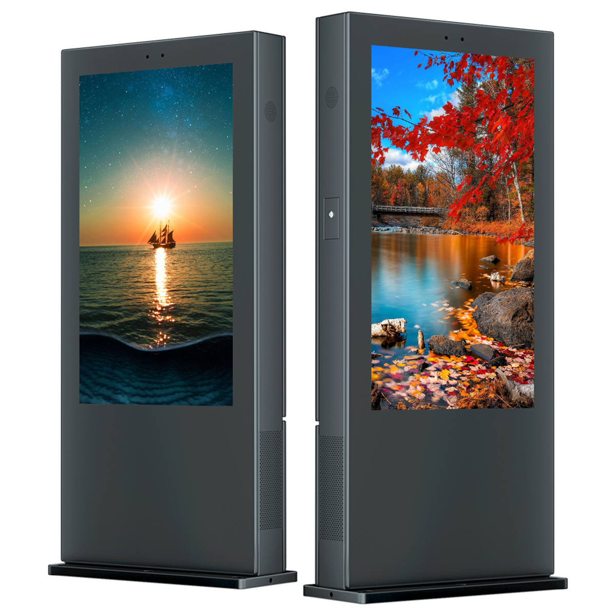 Future trend of outdoor advertising player and outdoor touch screen kiosk