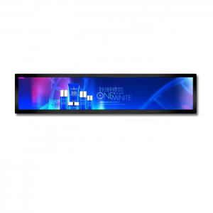 Ultra Wide stretched Bar LCD advertising display LCD commercial Bar Screen