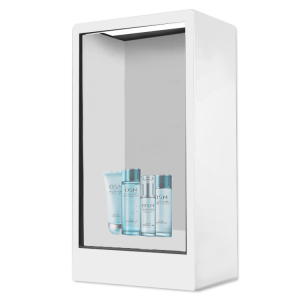  Transparent Display Cabinet Showcase box Ad player Touch Screen Digital Signage for Advertising display