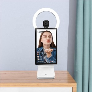 New product 13.3 inch touch live streaming equipment smart live stream broadcast monitor with Facebook,Tiktok,Youtube,Ins all in one machine