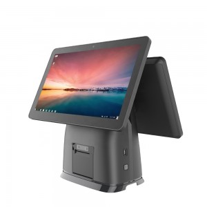 15.6 Inch Self-Service Order Kiosk Touch Kiosk Android Cashier Machine Cash Register Terminal POS System