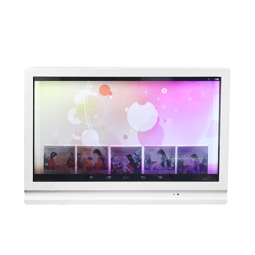 LCD transparent display box with lcd panel video advertising display cabinet touch screen showcase Featured Image