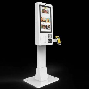 21.5 Inch Touch Screen One-Stop Restaurant/Shopping Self-Service Payment Kiosk/Self Ordering Kiosk