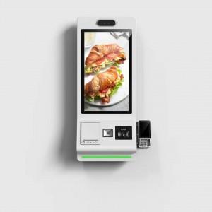 Buffet KFC Mcdonalds self order kiosk 21.5” 32“ android win7-10 receipt printer card reader touchscreen ordering kiosk