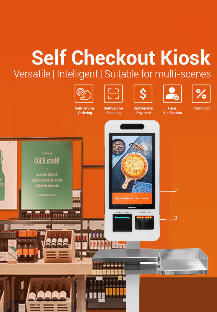 Differences between traditional cash registers and intelligent self-service payment kiosks in retail stores