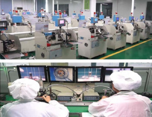 Factory Supply Production Line For Led Lamps 6 Heads Chock and Place Machine With Servo Motor+64 Feeders For Pcba