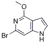 CAS:1000342-81-3 | 1H-Pyrrolo[3,2-c]pyridine, 6-broMo-4-Methoxy- Featured Image