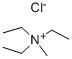 CAS:10052-47-8 | Triethylmethylammonium chloride