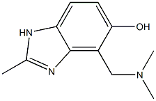 CAS:101018-70-6 |1H-benzimidazol-5-olis, 4-[(dimetilamino)metil]-2-metil-