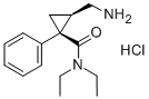 CAS:101152-94-7 |(1R,2S)-rel-2-(aminomethyl)-N,N-diethyl-1-fenylcyklopropankarboxamid hydrochlorid
