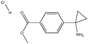 CAS:1014645-87-4 |Бензой қышқылы, 4-(1-аминоциклопропил)-, метил эфирі, гидрохлорид (1:1)