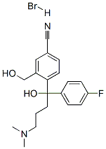 CAS:103146-26-5 |4-[4-(Դիմեթիլամինո)-1-(4-ֆտորֆենիլ)-1-հիդրօքսիբուտիլ]-3-(հիդրօքսիմեթիլ)բենզոնիտրիլ հիդրոբրոմիդ