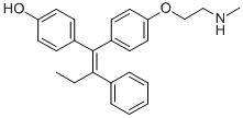 CAS: 110025-28-0 |N-Desmethyl-4-hydroxy Tamoxifen (በግምት 1፡1 ኢ/ዜድ ድብልቅ)
