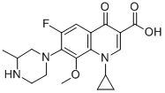 CAS: 112811-59-3 |1-Cyclopropyl-6-fluoro-1,4-dihydro-8-methoxy-7- (3-methyl-1-piperazinyl) -4-oxo-3-quinolinecarboxylic acid.