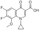 CAS:112811-72-0 |1-ciklopropil-6,7-difluor-1,4-dihidro-8-metoksi-4-okso-3-chinolinkarboksirūgštis