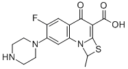 CAS:112984-60-8 | 6-Fluoro-1-methyl-4-oxo-7-(1-piperazinyl)-4H-[1,3]thiazeto[3,2-a]quinoline-3-carboxylic acid Featured Image