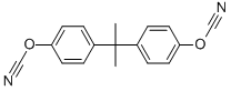CAS:1156-51-0 |2,2-Bis-(4-siyanatofenil)propan