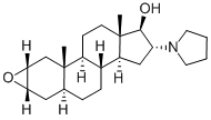CAS:119302-19-1 | (2α,3α,5α,16β,17β)-2,3-Epoxy-16-(1-pyrrolidinyl)androstan-17-ol
