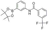 CAS: 1225069-85-1 |3-3- (ثلاثي فلورو ميثيل) benzoylaminobenzene-boronic acid pinacol ester |C20H21BF3NO3