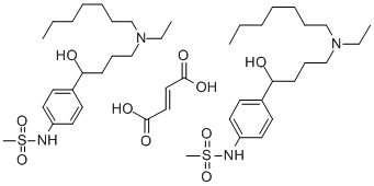 CAS:122647-32-9 | Ibutilide fumarate | C₂₂H₃₈N₂O₅S