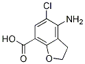 CAS: 123654-26-2 |4-аміна-5-хлор-2,3-дыгідра-7-бензафуранкарбонавая кіслата |C9H8ClNO3