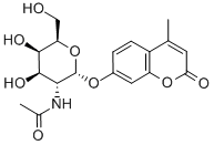 CAS:124223-99-0 | 4-METHYLUMBELLIFERYL 2-ACETAMIDO-2-DEOXY-ALPHA-D-GALACTOPYRANOSIDE | C18H21NO8