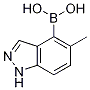 CAS:1245816-10-7 | 5-methyl-1H-indazol-4-yl-4-boronic acid | C8H9BN2O2 Featured Image