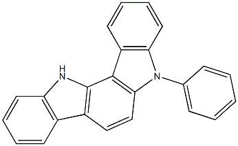 CAS:1247053-55-9 |5-фенил-5,12-дигидроиндоло [3,2-а]карбазол |C24H16N2