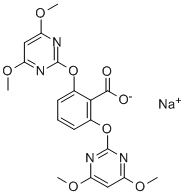 CAS:125401-92-5 | Bispyribac-sodium | C19H17N4NaO8 Featured Image