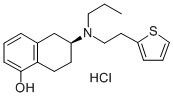 CAS:125572-93-2 |(6S)-6-(propyl-(2-tiofen-2-yletyl)amino)tetralin-1-ol-hydroklorid |C19H26ClNOS