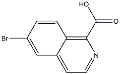 CAS: 1256806-36-6 |6-Bromoisoquinoline-1-asam karboksilat |C10H6BrNO2