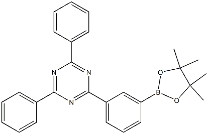 2,4-Дифенил-6-[3-(4,4,5,5-тетраметил-1,3,2-диоксаборолан-2-ил)фенил]-1,3,5-триазин
