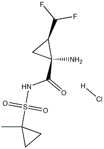 CAS:1360828-80-3 |(1R,2R)-1-amino-2-(difluorometil)-N-(1-methylcyclopropylsulfonyl)cyclopropanecarboxamide hydrochloride