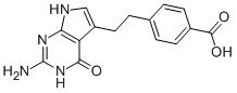 CAS: 137281-39-1 |4-[2-(2-Amino-4,7-dihydro-4-oxo-1H-pymol[2,3-d]pirimodin-5-yl)etil]asam benzoat
