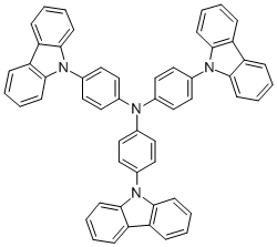 CAS: 139092-78-7 |4,4′,4”-Tris (carbazol-9-yl) -triphenylamine