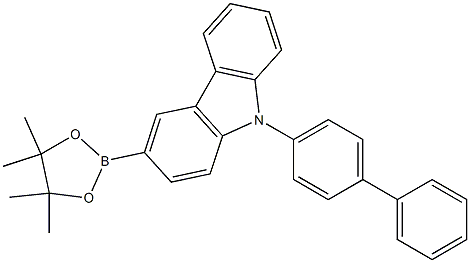 CAS:1391729-66-0 | 9H-Carbazole, 9-[1,1'-biphenyl]-4-yl-3-(4,4,5,5-tetraMethyl-1,3,2-dioxaborolan-2-yl)-
