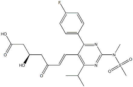 CAS:1422619-13-3 |Rosuvastatīna piemaisījumu nātrija M sāls (5-Oxo Rosuvastatin SodiuM sāls)