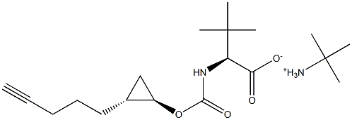 CAS:1425038-21-6 | (S)-3,3-Dimethyl-2-((1R,2R)-2-pent-4-ynyl-cyclopropoxycarbonylamino)-butyric acid, tert-butylamine salt