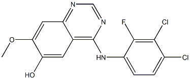 CAS:1429757-65-2 |4-(3,4-дыхлара-2-фторфениламино)-7-метоксихиназолин-6-ол