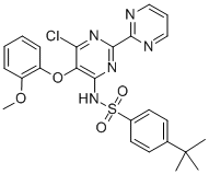 CAS : 150727-06-3 |4-tert-butyl-N-(6-chloro-5-(2-méthoxyphénoxy)-2,2′-bipyrimidine-4-yl)benzènesulfonamide