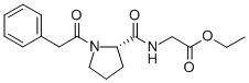 CAS:157115-85-0 | ethyl 2-[[(2S)-1-(2-phenylacetyl)pyrrolidine-2-carbonyl]amino]acetate